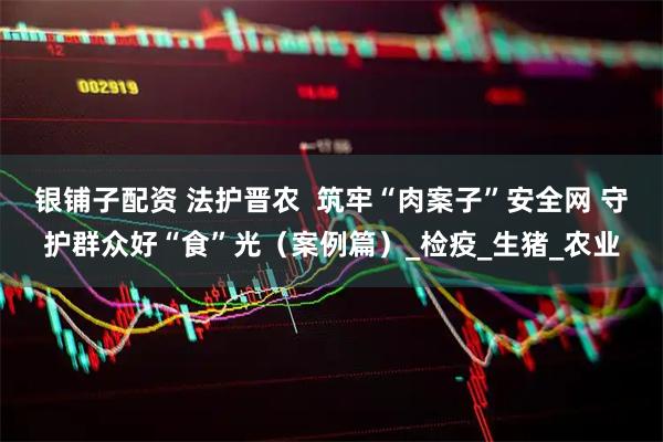 银铺子配资 法护晋农  筑牢“肉案子”安全网 守护群众好“食”光（案例篇）_检疫_生猪_农业